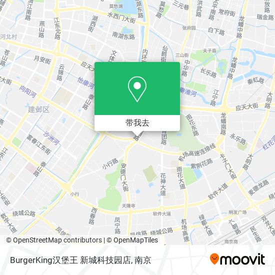 BurgerKing汉堡王 新城科技园店地图