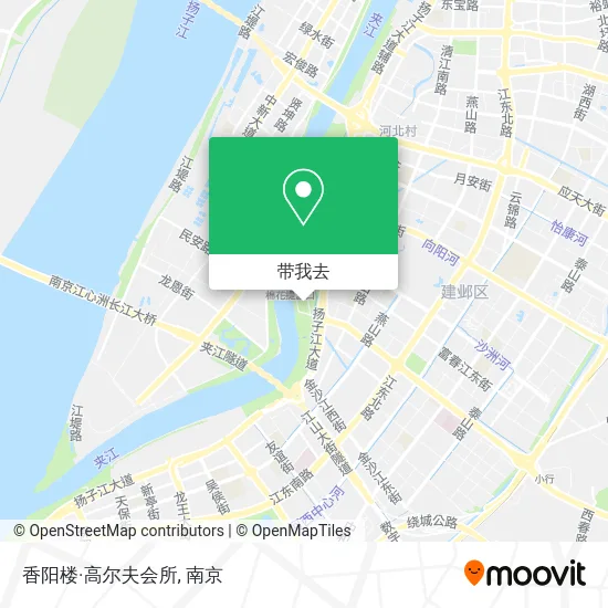 香阳楼·高尔夫会所地图