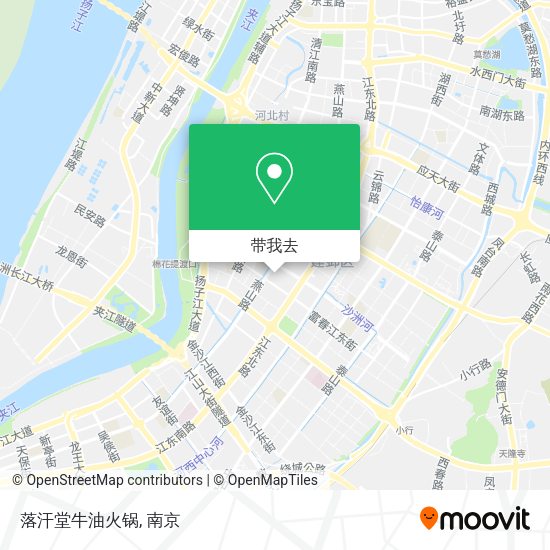 落汗堂牛油火锅地图
