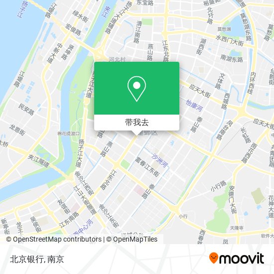 北京银行地图