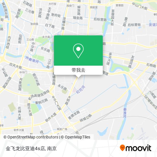 金飞龙比亚迪4s店地图