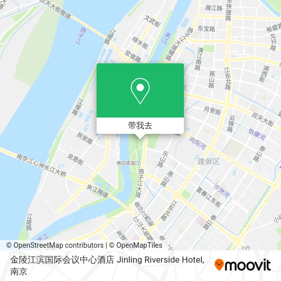 金陵江滨国际会议中心酒店 Jinling Riverside Hotel地图