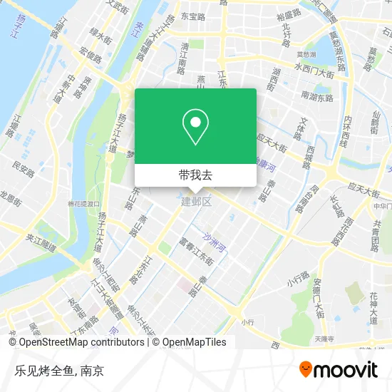 乐见烤全鱼地图