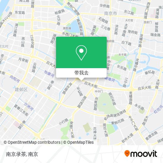 南京录茶地图