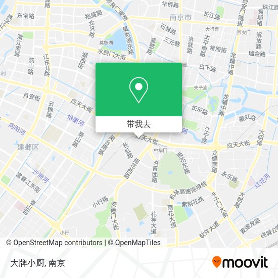 大牌小厨地图