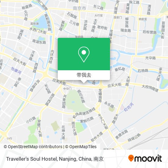 Traveller's Soul Hostel, Nanjing, China地图