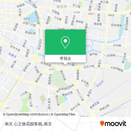 南京 心之旅花园客栈地图