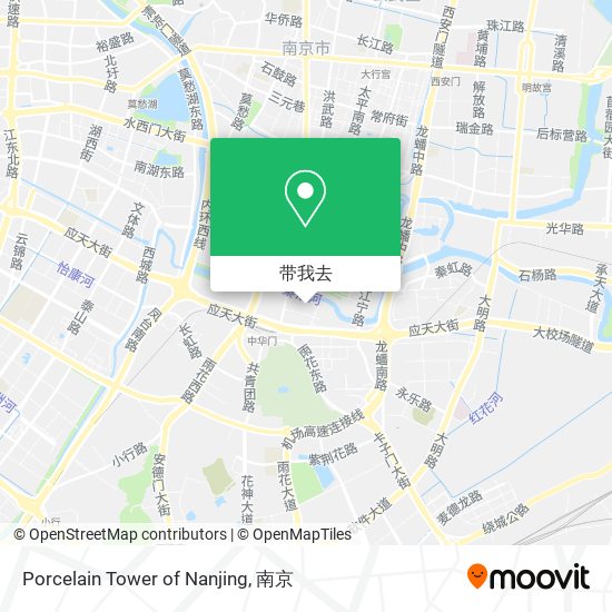 Porcelain Tower of Nanjing地图
