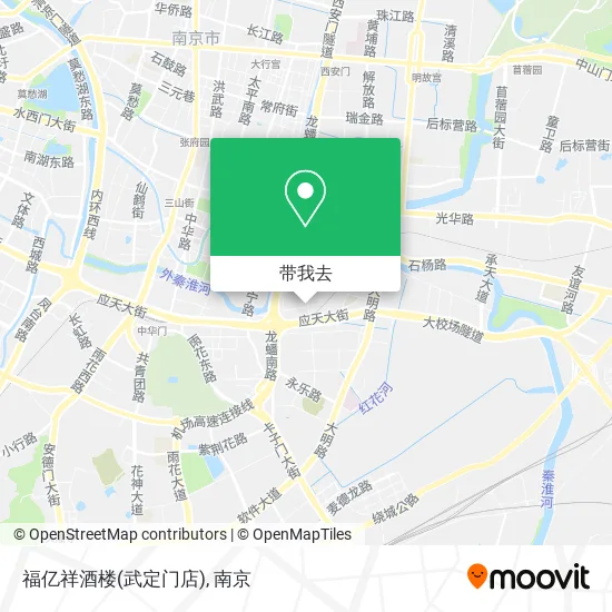 福亿祥酒楼(武定门店)地图