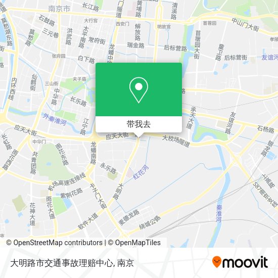 大明路市交通事故理赔中心地图