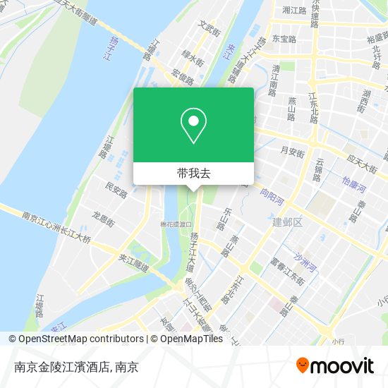 南京金陵江濱酒店地图