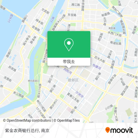 紫金农商银行总行地图