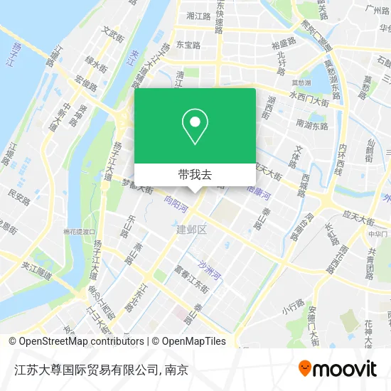 江苏大尊国际贸易有限公司地图