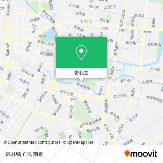 陈林鸭子店地图