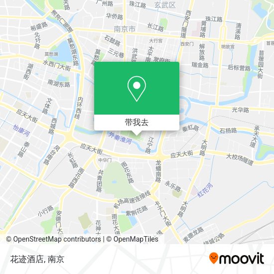 花迹酒店地图
