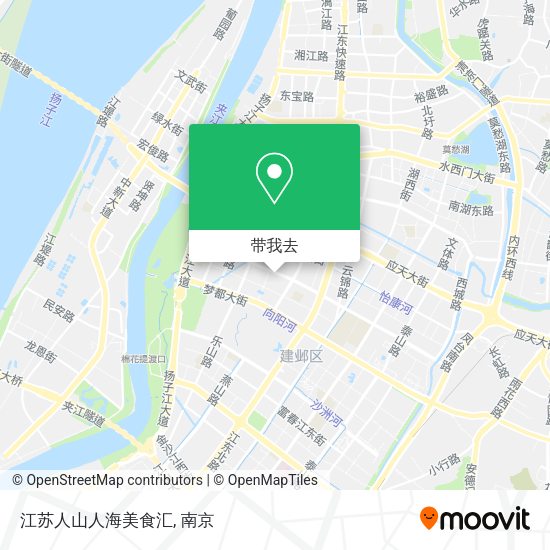 江苏人山人海美食汇地图