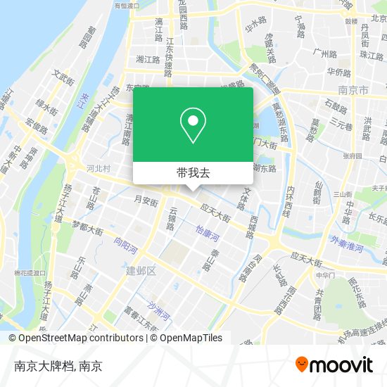 南京大牌档地图