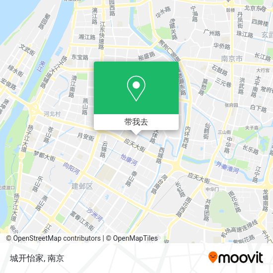 城开怡家地图