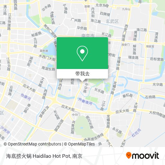 海底捞火锅 Haidilao Hot Pot地图