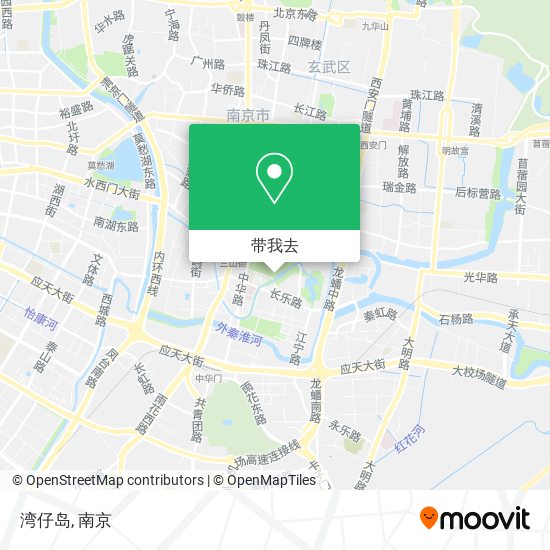 湾仔岛地图
