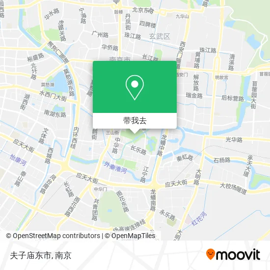 夫子庙东市地图