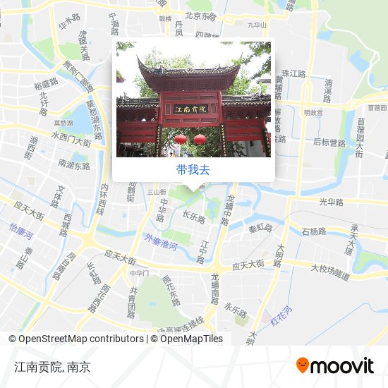 江南贡院地图