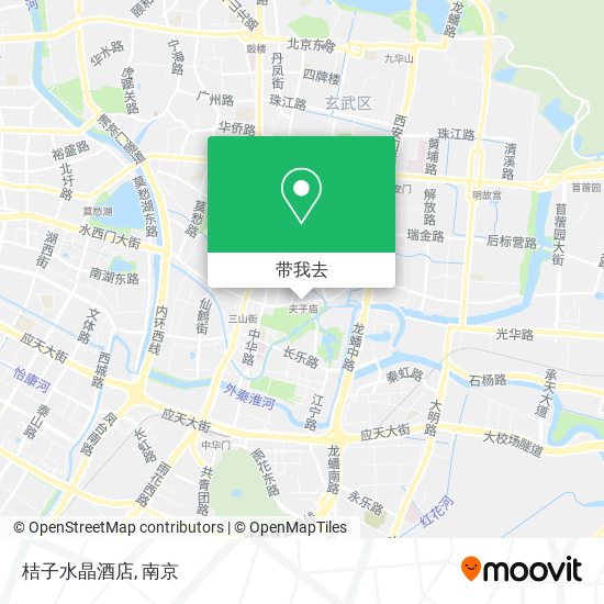 桔子水晶酒店地图