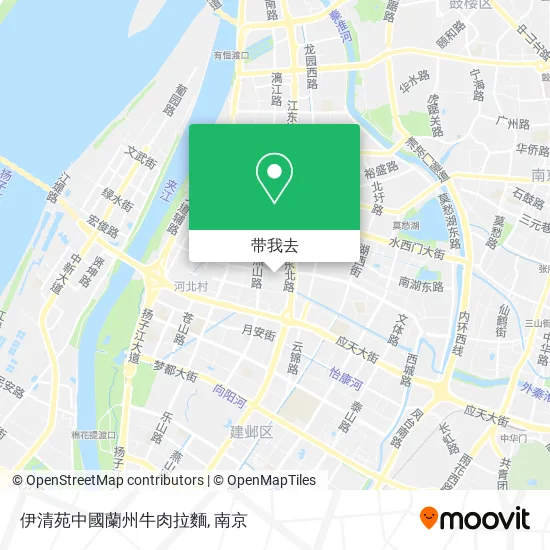 伊清苑中國蘭州牛肉拉麵地图