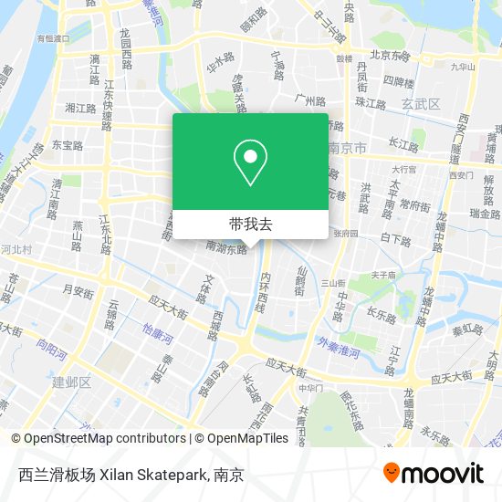 西兰滑板场 Xilan Skatepark地图