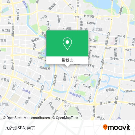 瓦萨娜SPA地图