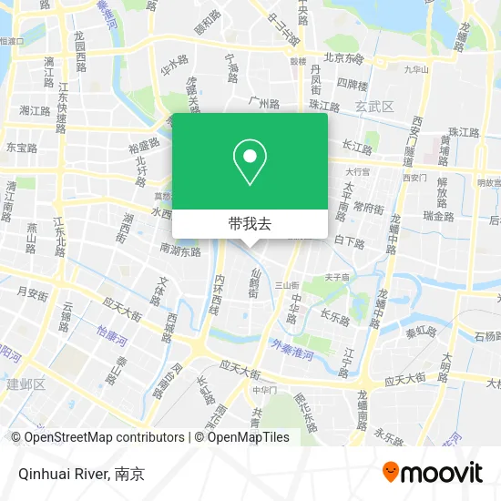 Qinhuai River地图