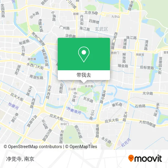 净觉寺地图