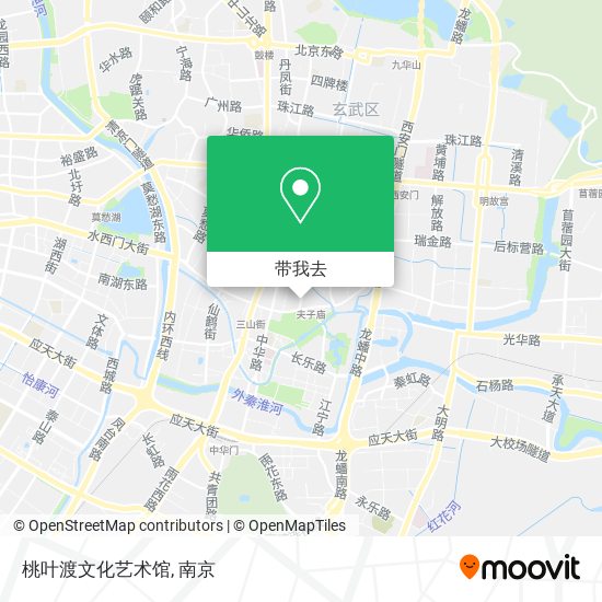 桃叶渡文化艺术馆地图