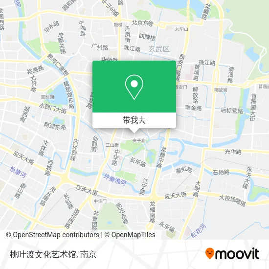 桃叶渡文化艺术馆地图
