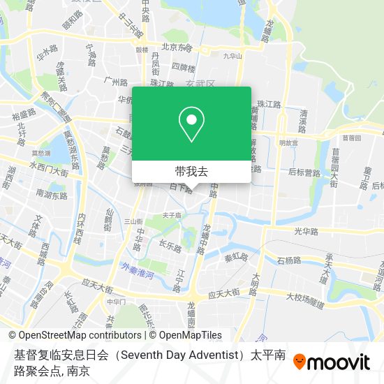 基督复临安息日会（Seventh Day Adventist）太平南路聚会点地图