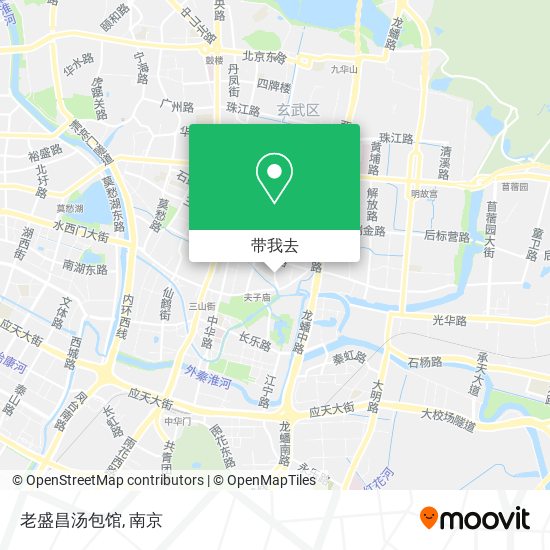 老盛昌汤包馆地图