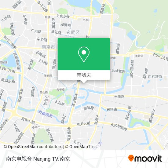 南京电视台 Nanjing TV地图
