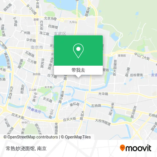 常熟炒浇面馆地图