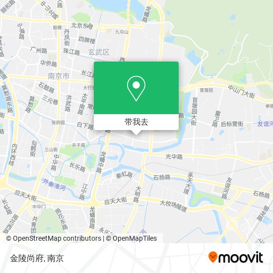 金陵尚府地图