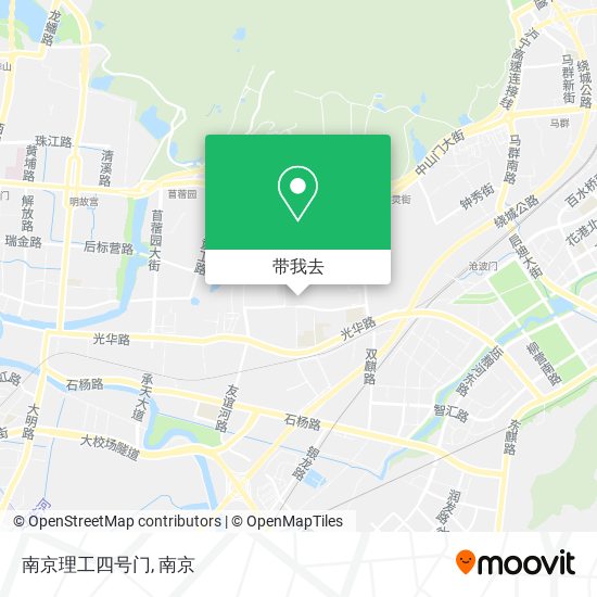 南京理工四号门地图