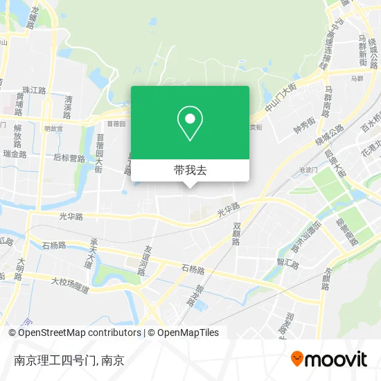 南京理工四号门地图