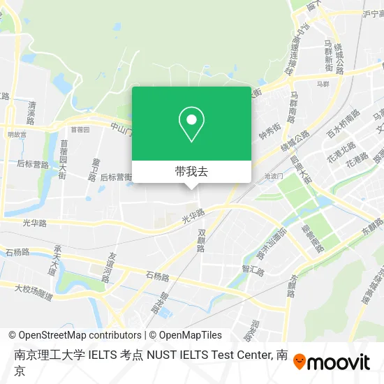 南京理工大学 IELTS 考点 NUST IELTS Test Center地图