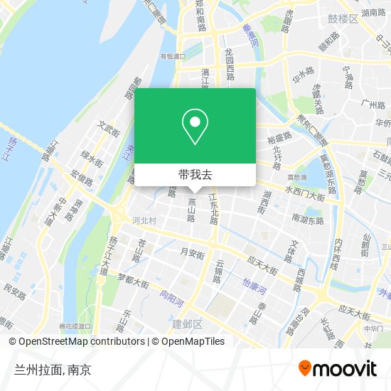 兰州拉面地图