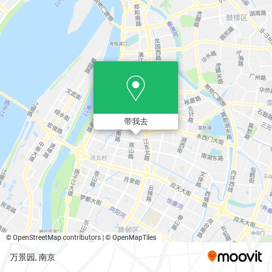 万景园地图