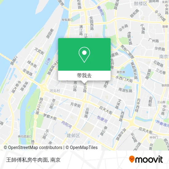 王師傅私房牛肉面地图