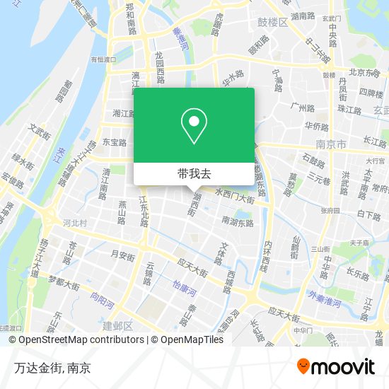 万达金街地图