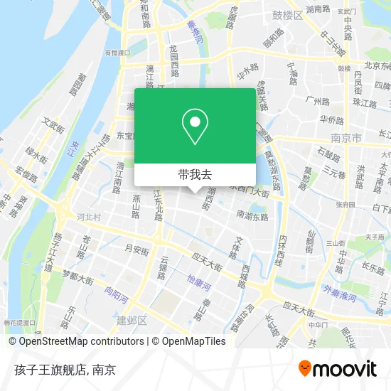 孩子王旗舰店地图