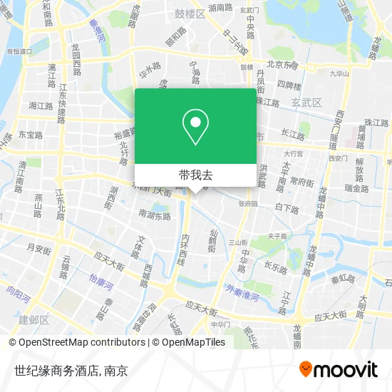 世纪缘商务酒店地图