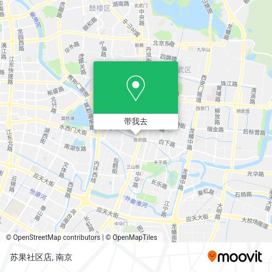 苏果社区店地图