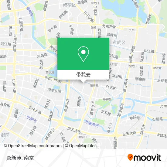 鼎新苑地图